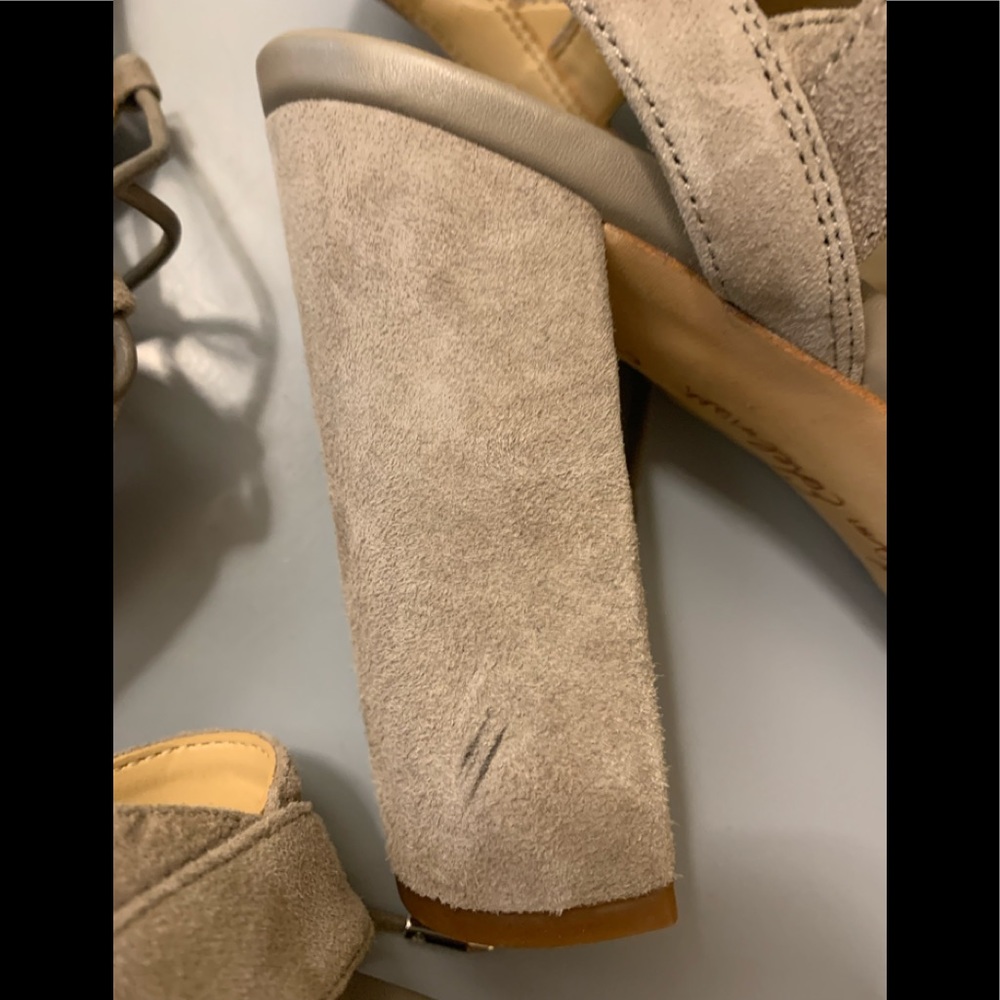 Sam Edelman Yardley Lace Up Suede Sandal - Picture 8 of 13